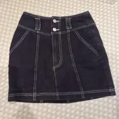 ENVYM デニム　ブラック　タイトスカート