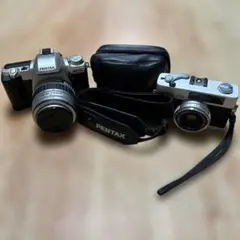 フィルムカメラ　コニカC35 PENTAX MZ-10 2台のサムネイル