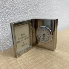 LAZY SUSAN レイジースーザン ミニ置き時計 写真立て付き インテリア