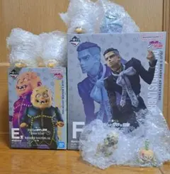 せ*い様 一番くじジョジョの奇妙な冒険 E賞 F賞 デスクトップマスコットセット