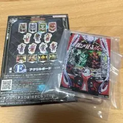 E賞 アクリルボード eフィーバー機動戦士ガンダムユニコーン 再来-白き一角獣と