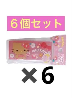 日焼けキティ アクセサリーケース 6個セット　サマーキティ
