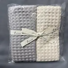 ⭐️新品　東京インテリア　if HOMEワッフル生地フェイスタオル２枚セット