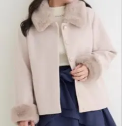 新品未使用　Re-J&SUPURE マルチWAYファーステンカラーコート