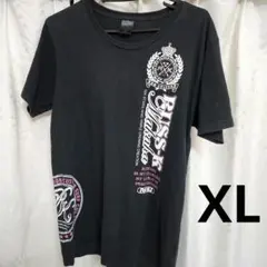 RUSS-K プリント Tシャツ ブラック XLサイズのサムネイル