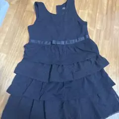 COMME CA ISM ノースリーブワンピース 120A ブラック