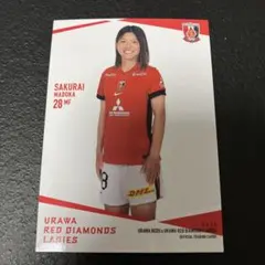 櫻井まどか　トレカ　浦和レッズレディース　ニッパツ横浜FCシーガルズ