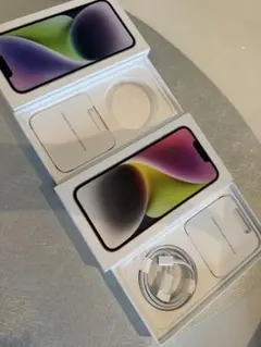 Apple iPhone14 空箱２つ　一つライトニング付き