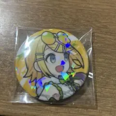 プロセカ コネライ 鏡音リン ホロ缶 缶バッジ 10/29まで出品