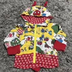 BOO HOMES キッズ ジップアップパーカー