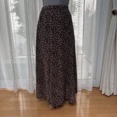 花柄ロングスカートのサムネイル