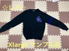 Xlarge LAロゴ刺繍 ニットカーディガン Mのサムネイル