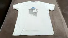 mont-bell クマ イラスト Tシャツ ホワイト
