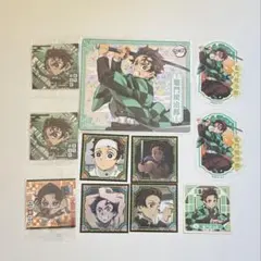 鬼滅の刃 竈門炭治郎 まとめ売り シール ウエハース ステッカー シール列伝