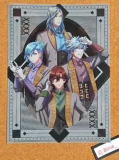 【両面 クリアファイル】劇場版 うたプリ タブナイ②★アニメディア 7月号★付録