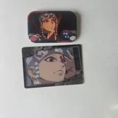 鬼滅の刃 宇髄天元 缶バッチ・カード