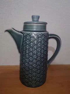 イェンス・クイストゴー陶器製 コーヒーポット アズール ブルーグレー 
