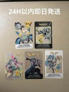 新品未使用　初音ミク ポケットモンスター ららぽーと 特典 クリアカード