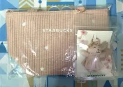スタバ SAKURA2026保冷トートバッグ ベアリスタキーチェーン 2点セット