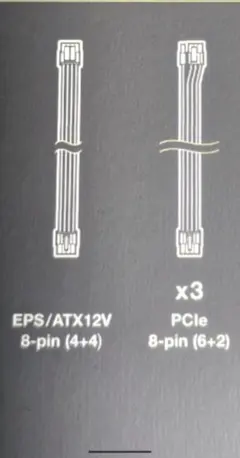 コルセア RM850x 2024 配線セット