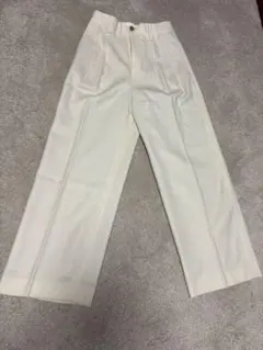 グリーンレーベルリラクシング　サキソニー　ワイドパンツ