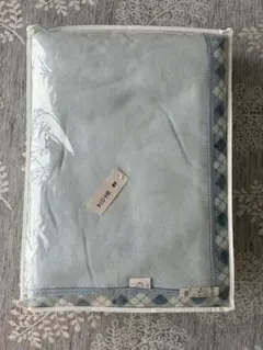 《新品未使用》　綿毛布　リバーシブル
