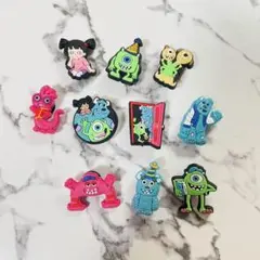 モンスターズインク　クロックスパーツ　シビッツ　10個セット　まとめ売り　セット