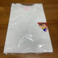 非売品 激レア レトロ新品 非開封 ペコちゃん フリーサイズ ホワイト Tシャツ