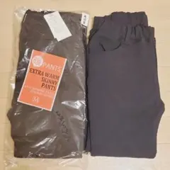 【2点セット】裏起毛 暖レギパン スキニー