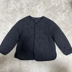 ウォームパデッドウォッシャブルジャケット　120cm 黒