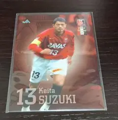 サッカー日本代表 鈴木啓太 トレーディングカード浦和レッズ - メルカリ