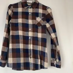 Dotoru チェック柄 長袖シャツ