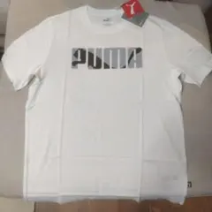 【新品未着用】PUMA TシャツＬサイズ ホワイトのサムネイル