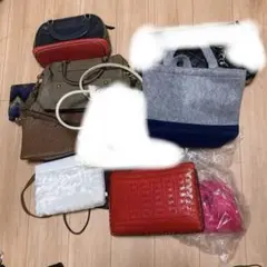 まとめ　santi ハラコ ショルダー　ハンド　 クラッチ バッグ　バリー
