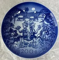 【新品未使用】ロイヤルコペンハーゲン2004年ミレニアムイヤープレート平成１６年