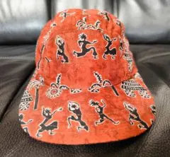 NEW YORK HAT Co. ネイティブ柄 ワークキャップ アメリカ製 赤のサムネイル