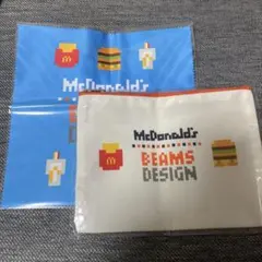 マクドナルド　福袋　2025 ポーチ　クリーナークロス