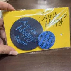 嵐　Are You Happy? 缶バッジ　札幌限定　青