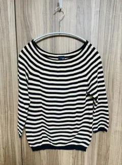 UNITED ARROWS PINK LABEL ストライプニット