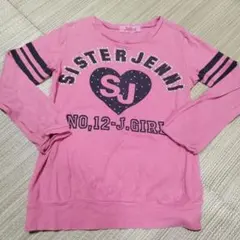 SISTER JENNI ピンク 長袖カットソー