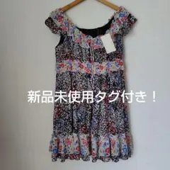 新品★未使用　レッセパッセ　花柄トップス　日本製　29400円　38のサムネイル