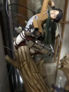 【初販品・未開封】進撃の巨人 リヴァイ フィギュア コトブキヤ 特典付き ARTFX J リヴァイ リニューアルパッケージver.(リヴァイ