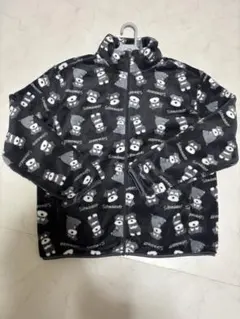 シュナウザー柄フリースジャケット