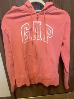 Gap ジップアップパーカー ピンク Mサイズ