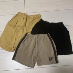 子供用ショートパンツ 3点セット　90センチのサムネイル