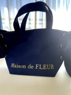 メゾンド フルール　Maison de FLEUR /バッグ　ネイビーのサムネイル