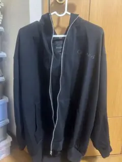 CRONOS ブラック フード付きパーカー Mサイズ