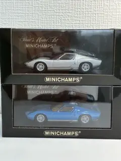 ミニチャンプス　ランボルギーニ　ミウラ　1/43 1/43 ミニチャンプス ランボルギーニ ミウラ 1966 （イエロー