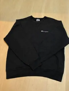Champion ブラック スウェット　ユニセックス