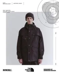 INVINCIBLE SPコラボ　ノースフェイス　マウンテンジャケット